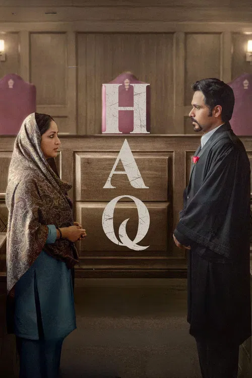 Haq (2025) film posteri